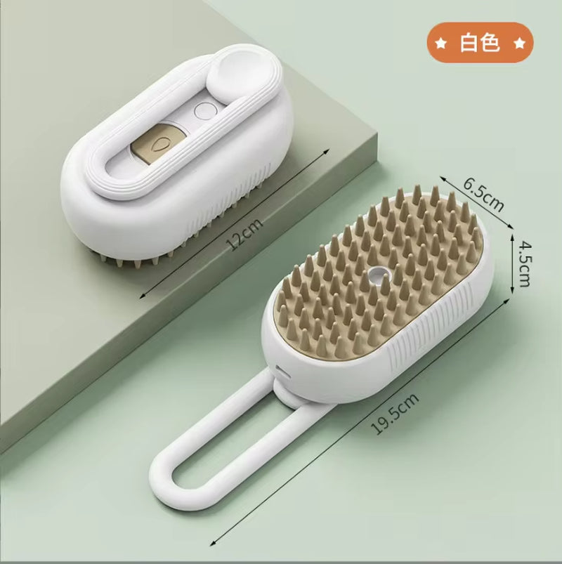 Electric Pet Spray Comb: Hair Removal, Massage & Anti-Static for Cats & Dogs