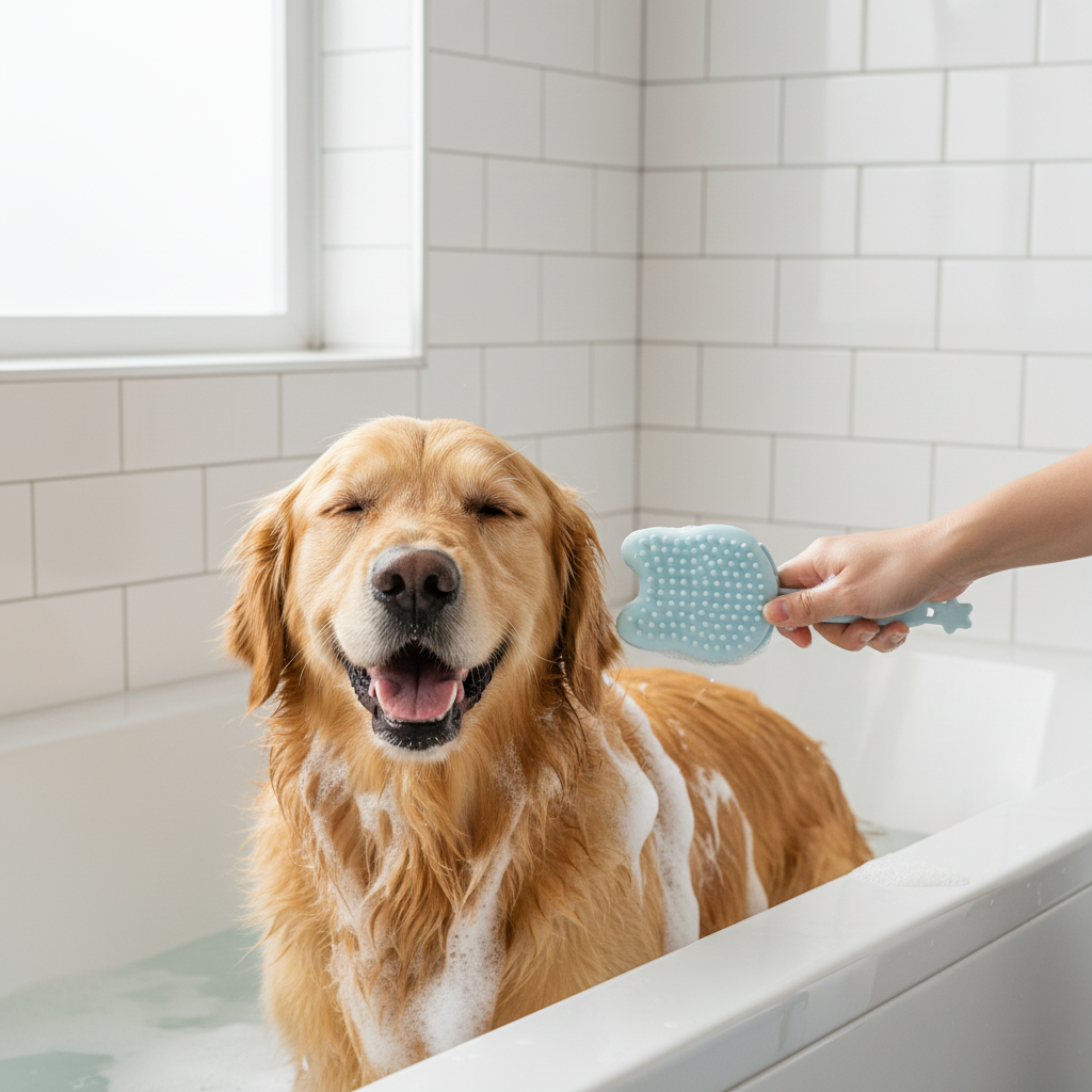 Silicone Pet Grooming Gloves