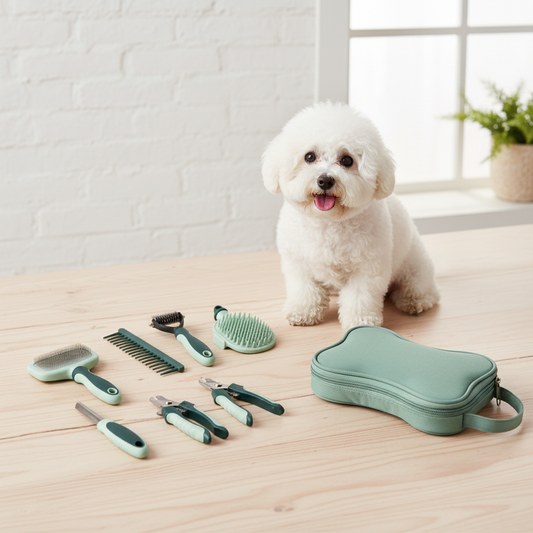 Complete Pet Grooming Kit – Brush, Deshedding & Nail Care Set