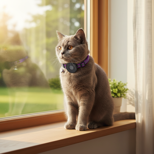 Reflective AirTag Pet Collar
