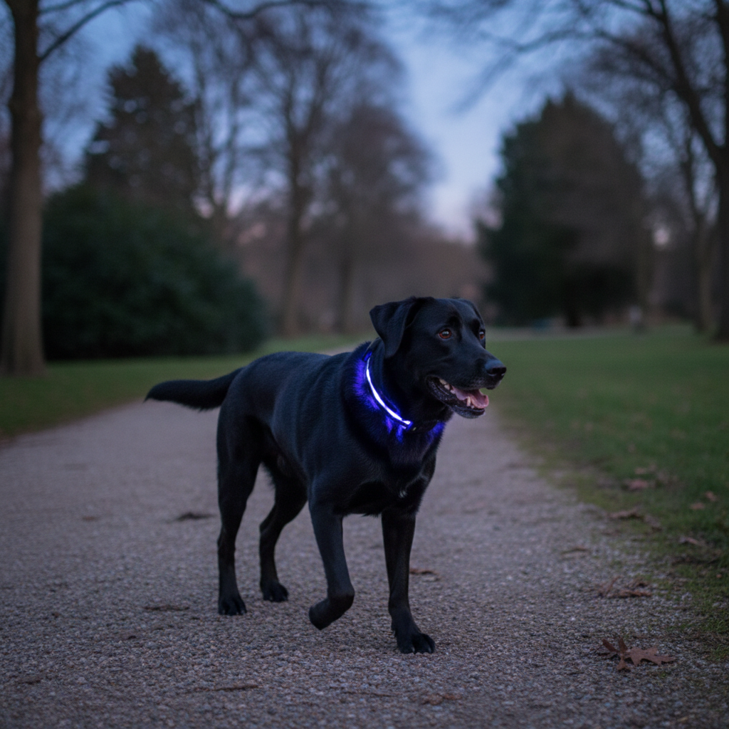 LED Light-Up Dog Collar