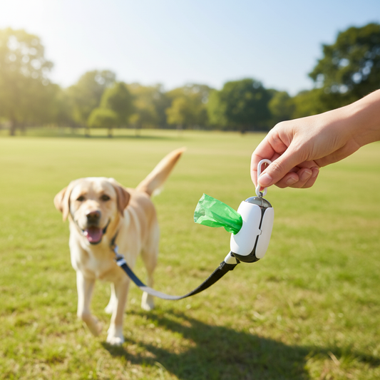 Space Capsule Dog Poop Bag Dispenser