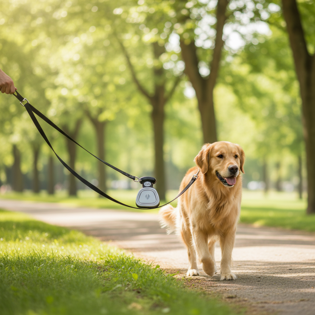 Foldable Dog Poop Scooper & Bag Dispenser