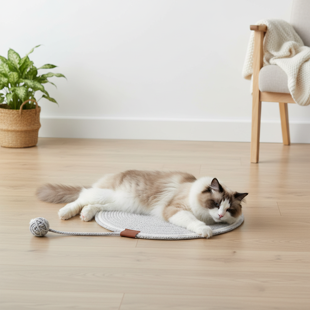 Natural Cotton Cat Scratching Mat