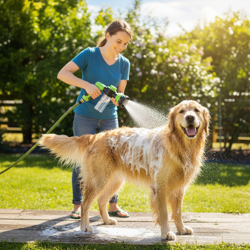 8-in-1 Pet Shower Sprayer
